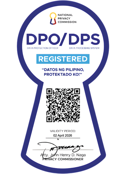 National Privacy Commission DPO/DPS Registered Seal